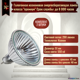 Muller Licht HLRG-520F/X Xenon BAB/C 20w 12v GU5.3