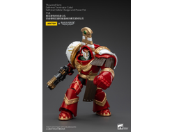 Терминатор кабала Сехмет Тысячи Сынов (Warhammer Horus Heresy) - КОЛЛЕКЦИОННАЯ ФИГУРКА 1/18 Thousand Sons Sekhmet Volkite Charger And Power Fist (JT8612) - JOYTOY