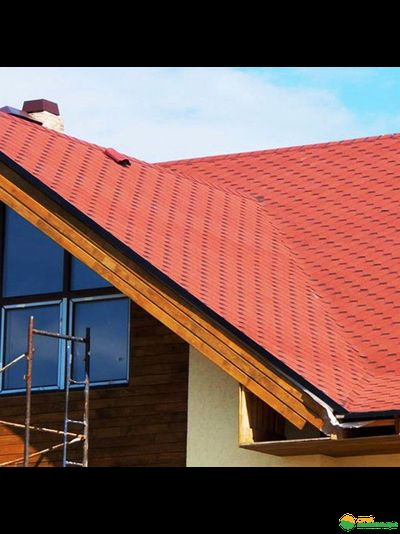 Гибкая черепица Ruflex Sota (Руфлекс Сота) цвет: Красный крыжовник