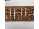 Декор-изразец к плитке под кирпич Kamastone Лилия 7232, коричневый с медью, комплект 7 шт