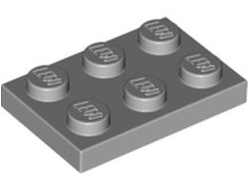 Plate 2 x 3, Light Bluish Gray (3021 / 4211396)