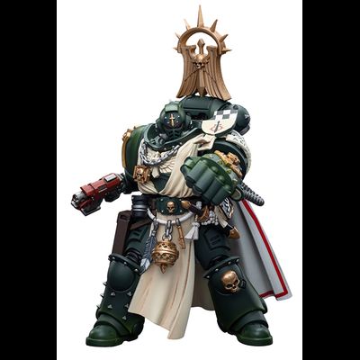 Магистр Темных Ангелов (Warhammer 40k) - КОЛЛЕКЦИОННАЯ ФИГУРКА 1/18 Dark Angels Master with Power Fist (JT7691) - JOYTOY