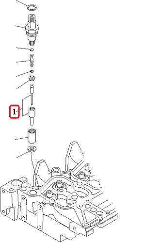 6732-11-3230 Распылитель KOMATSU PC200-6