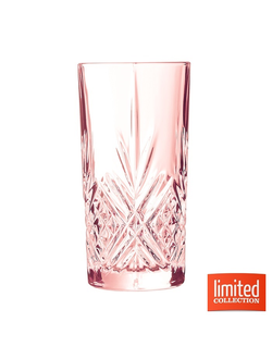 Хайбол 380 мл, d 75 мм, h 150 мм, Salzburg, розовый