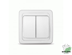 UNIVersal Валери выкл. СУ 2 кл. бел. (пласт. осн.) В0023