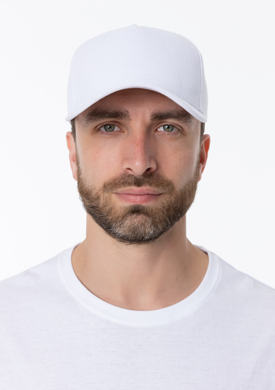 Бейсболка А12 5 клиньев хлопок 260, метзастёжка