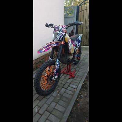 Наклейки на мотоцикл KTM 125-450 SX, SXF 2019-2022, EXC 2020-2023/GR8 #5998