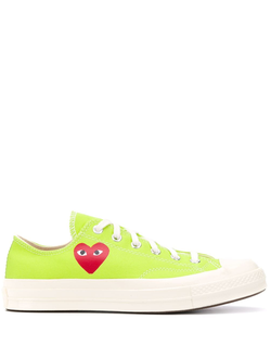 Кеды Converse Comme Des Garcons зеленые низкие