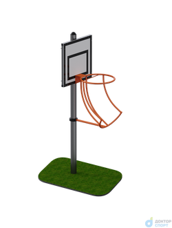 Баскетбольная стойка для людей с ограниченными возможностями