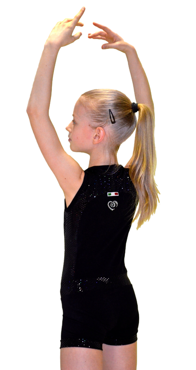 Термокомбинезон с шортами "ПАЙЕТКИ"  (арт 505)