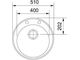 Мойка FRANKE Ronda ROG 610-41
