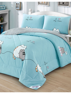 Постельное белье с одеялом TANGO Primavera сатин-твил полутороспальное 150x200x1 180x230x1 50x70x1 70x70x1 W100-73