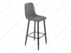 Барный стул Marvin grey
