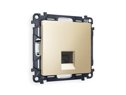 Розетка компьютерная RJ-45 CAT6 Шампань - Ambrella Volt - ALFA