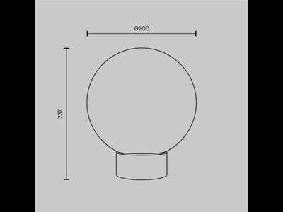 Настольный светильник Basic form, MOD321TL-01G3, Maytoni