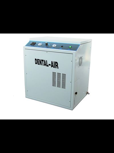 КОМПРЕССОР ВОЗДУШНЫЙ БЕЗМАСЛЯНЫЙ DENTAL AIR 3/24/39 (В КОЖУХЕ), ресивера 24 л