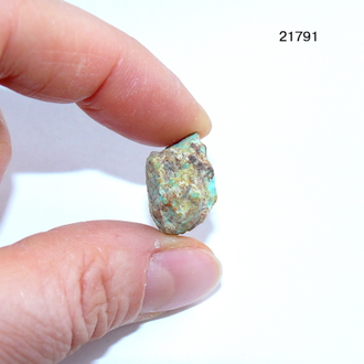 Бирюза натуральная (необработанная) Казахстан арт.21791: 2,8г - 18*13*11мм