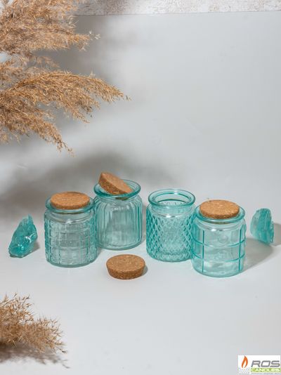 Набор подсвечников Тиффани 4 шт.