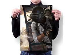 Плакат PlayerUnknown’s Battlegrounds, PUBG, ПУБГ №9