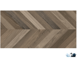 Керамогранит Laparet Wood latina brown chevron m Кarving MR 60х120 см купить в магазине Marysя