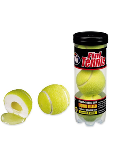 Жев. резинка Fini "Гигант Теннисные мячики" с нач. тубус (15 гр х 3 шт) х 12