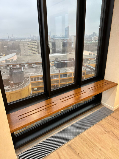 Парящие подоконники  из дуба, масло Saicos 3428