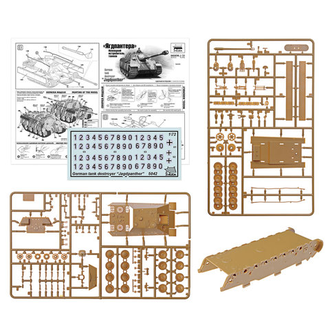 Модель для сборки САУ немецкая "Ягдпантера", масштаб 1:72, ЗВЕЗДА, 5042