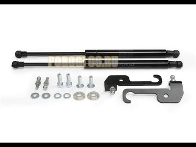 Амортизаторы капота, 2 шт. АвтоУпор для Mitsubishi Pajero Sport II / II рестайлинг 2008-2013 / 2013-2016