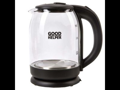 Чайник Goodhelper KG-18B10 стекло/черный
