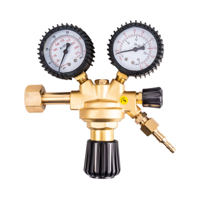 Регулятор FoxWeld WR500 (аргоновый/углекислотный, 1 манометр, 1 расходомер, вентиль, пр-во FoxWeld/КНР), Foxweld, 4414