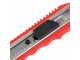 Нож канцелярский 18 мм STAFF "Profit", усиленный, металлические направляющие, автофиксатор, ассорти, 237083
