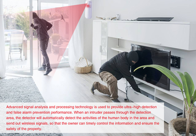 Беспроводной датчик движения PIR GauTone PA-92R