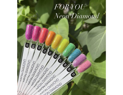 Гель-лак FOR YOU Neon Diamond № 10