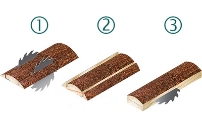 Линия переработки горбыля ТМ-800, от