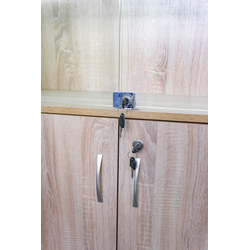 (TSV 3) Витрина пристенная со шкафчиком