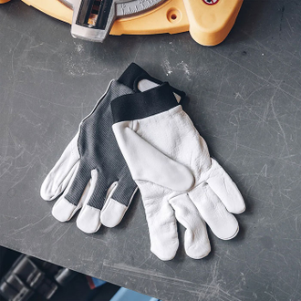 Кожаные рабочие перчатки Winter Mechanic  - JLE305