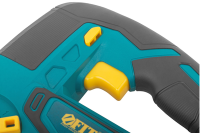 Лобзик акк. 20 В; 0-2500 ход/мин; БзП; маятник; 80 мм; 1,6 кг; рез. накл., без АКБ; коробка  FIT, 79916