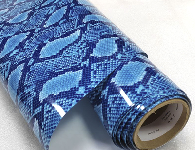 Термопленка "SEF" серия FLEXCUT FANTASY 04 BLUE SNAKE, 80 мкм