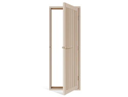 Дверь деревянная с порогом 700*2040 мм, ель, 734-4SU купить в Алуште
