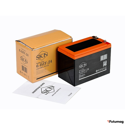 Тяговый аккумулятор SKN 6-DZF-24 (12V26A/H C5)