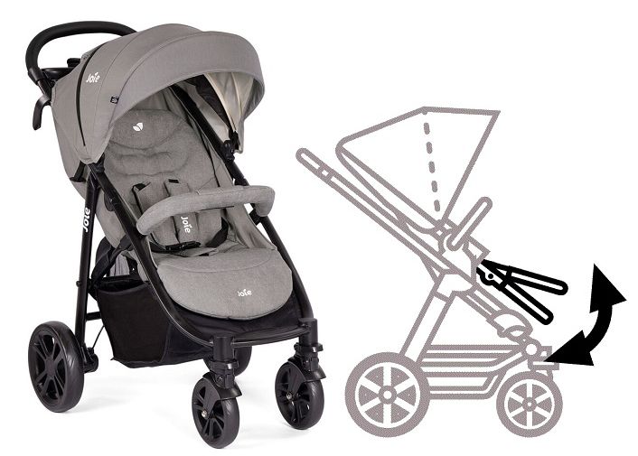 Joie litetrax 4 wheeler pushchair online