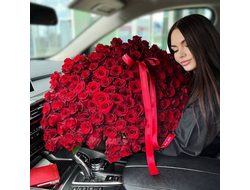 Букет из 201 розы 70 см