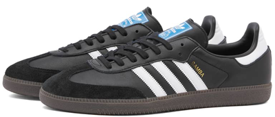 Adidas Samba Black White Leather