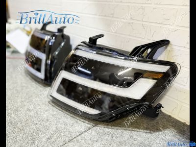 Фары Mitsubishi Pajero 4 2006-2025 тюнинг 4 линзы