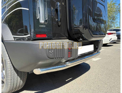 Защита заднего бампера двойная Папа Тюнинг d60/42 для JETOUR T2 2024-