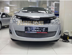 Защита радиатора Chery Bonus 2011-2014/Chery Very 2011-2014 chrome