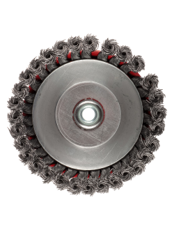 ЕРМАК Щетка металл. для УШМ 150мм/М14 крученая (чашка)