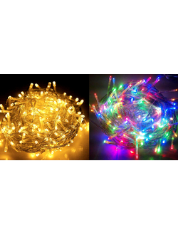 Гирлянда "Нить" LED, 6 м, 220v, МИКС