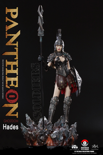 Аид ФИГУРКА 1/6 scale DIE-CAST ALLOY 1/6 PANTHEON HADES GODDESS OF UNDERWORLD HS002 COOMODEL X HOMER