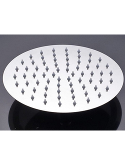 Лейка тропическая для душевой кабины нержавеющая 15 20 25 см диаметр